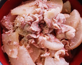 簡単★豚こま肉と大根の煮付け「ブタロス」作り方4写真