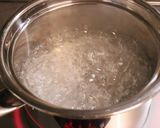 熱湯で煮る七草粥☆大根葉ふりかけ添え作り方2写真