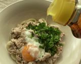 【楽チン】豚しゃぶ温玉うどん作り方7写真
