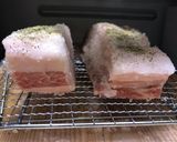 簡単！自家製パンチェッタ（豚バラ塩漬）！作り方4写真