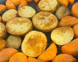 焼くだけにんじんとジャガイモのロースト作り方3写真