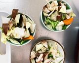 白菜茄子きな粉洋風八宝菜味ツナ野菜炒め作り方11写真