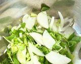 七草が残ったら!かき揚げに♪作り方4写真