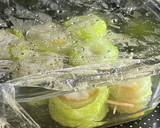 時短簡単！弁当にちくわと白菜ぐるぐる巻き作り方3写真