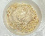 明太子クリームパスタ作り方11写真