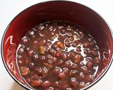 甘さ控えめでおいしい！ぜんざい/おしるこ作り方6写真
