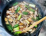 しょうがであったか♪ネギの鶏南蛮麺作り方10写真