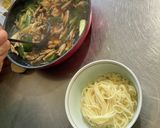 しょうがであったか♪ネギの鶏南蛮麺作り方13写真