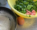 大根葉のお好み焼き作り方3写真