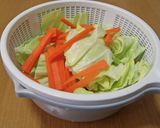 レンジでチン！冷凍うどんで醤油焼うどん作り方2写真