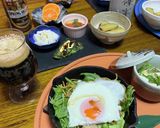 水菜の焼きそば(サラダ風)作り方3写真