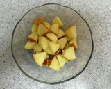 簡単！りんごと豆腐の蒸しパン作り方1写真