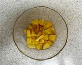簡単！りんごと豆腐の蒸しパン作り方3写真