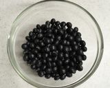 ★黒豆 餅　豆餅の作り方　餅つき機 使用作り方4写真