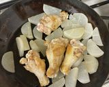 手羽元大根作り方4写真