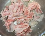 長芋＊オクラ＊豚バラのこっくり煮♪作り方1写真
