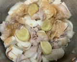 長芋＊オクラ＊豚バラのこっくり煮♪作り方3写真