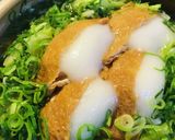 鍋の素活用●鶏肉＆きつね餅のお鍋作り方4写真