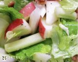 りんごが主役!りんごとセロリの簡単サラダ作り方6写真