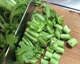 簡単！サクッと！春菊のかき揚げ 天麩羅！作り方2写真