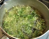 簡単！サクッと！春菊のかき揚げ 天麩羅！作り方8写真