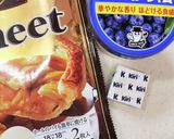 ブルーベリーとクリームチーズの簡単パイ作り方1写真