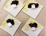 ブルーベリーとクリームチーズの簡単パイ作り方3写真