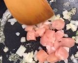 みつせ鶏のチキンライスオムハヤシ作り方2写真