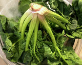 簡単！ちぢみほうれん草の胡麻和え作り方1写真