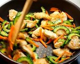 みつせ鶏むね肉のゴーヤチャンプル作り方5写真