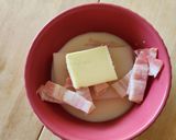 お餅でスープグラタン☆受験生朝食夜食昼食作り方1写真