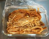 簡単 電子レンジでぴり辛なめ茸 ☆ 腸活作り方6写真