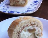 栗きんとん　モンブラン風ロールケーキ作り方17写真