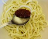 甘辛ニラ豚炒めの混ぜうどん♡作り方11写真
