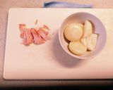 もちもち！餅を使ったオムレツ風作り方1写真