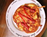 もちもち！餅を使ったオムレツ風作り方6写真