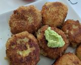 残りのハンバーグで簡単薩摩芋コロッケ作り方7写真