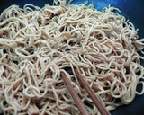 青梗菜とシーフードのみそあんかけ焼きそば作り方7写真