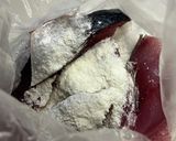 鯖と小松菜の中国風炒め作り方3写真