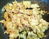 豚こま肉のダブル葱にんにく塩ダレ炒め作り方6写真