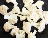 材料4つ！カリフラワーとツナのカレー炒め作り方3写真