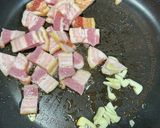 レンコンとベーコンのアンチョビ炒め♪作り方3写真