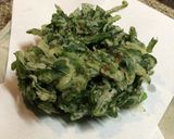 簡単！サクッと！春菊のかき揚げ 天麩羅！作り方14写真