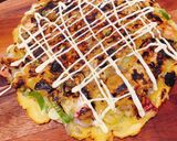 天ぷら粉の残りで！カンタン白ネギ焼作り方6写真
