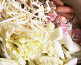 野菜たっぷり＆鶏肉ほかほかミルク鍋☆♬作り方3写真