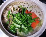 白菜&根菜〜レモン麹の塩とり鍋〜作り方2写真
