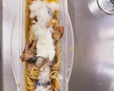 サバ缶のみぞれパスタ作り方2写真