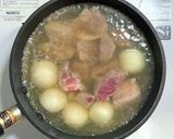 簡単です☆カレー用の豚肉と里芋のトマト煮作り方4写真