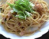 簡単☆あり合わせ野菜のあっさりパスタ作り方8写真