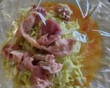 節水☆とんぺい焼き☆キャベツ☆洗い物ゼロ作り方2写真